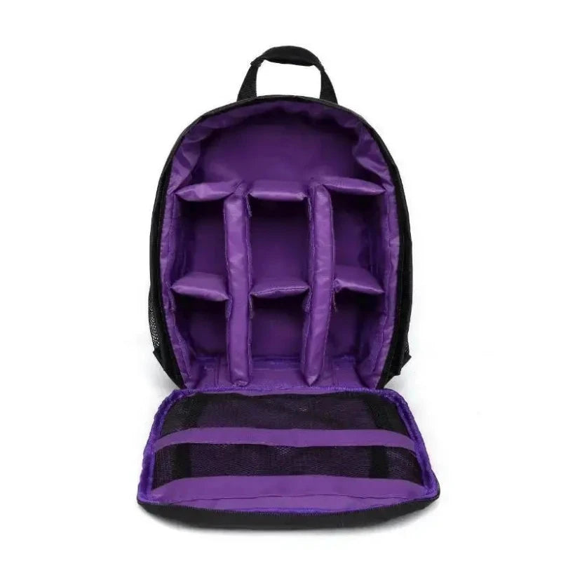 kamera rucksack - Violett