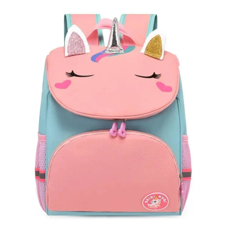personalisierbarer rucksack kinder - Rosa und Himmelblau