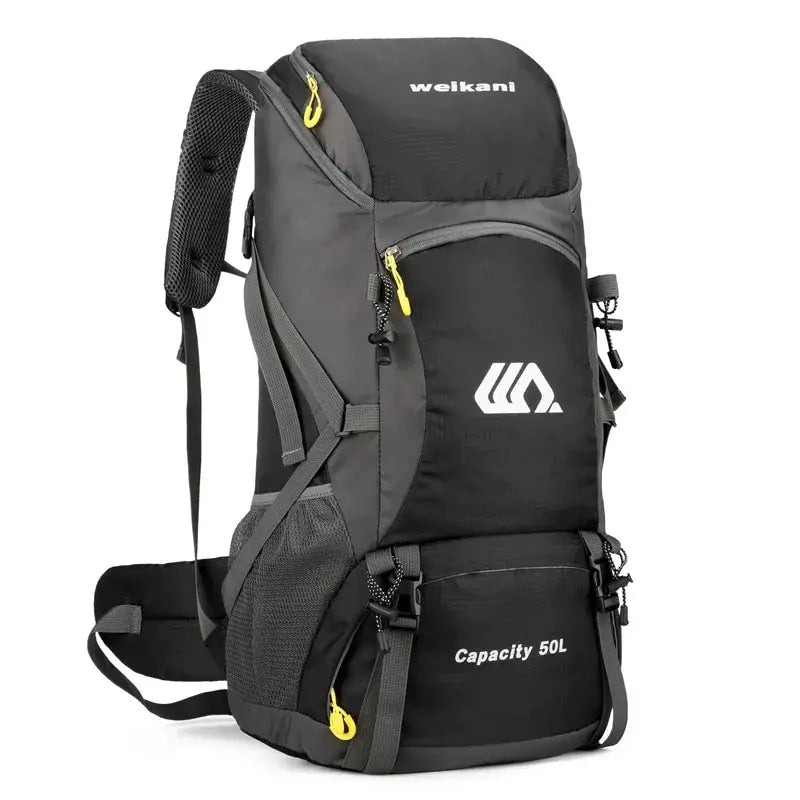 wanderrucksack 50 liter - Schwarz
