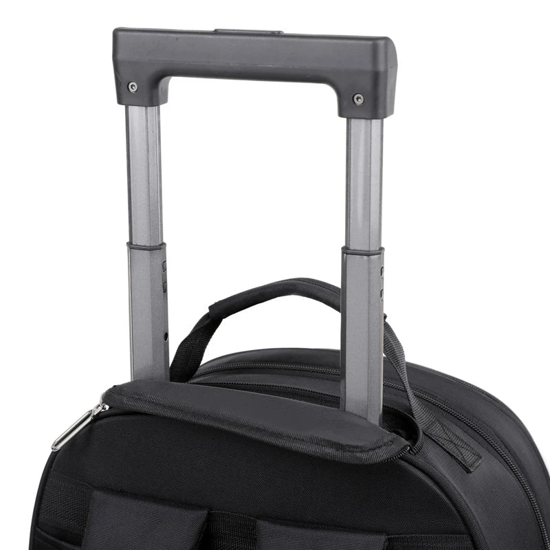 rollender rucksack teleskopgriff - Marineblau - Grau - Schwarz