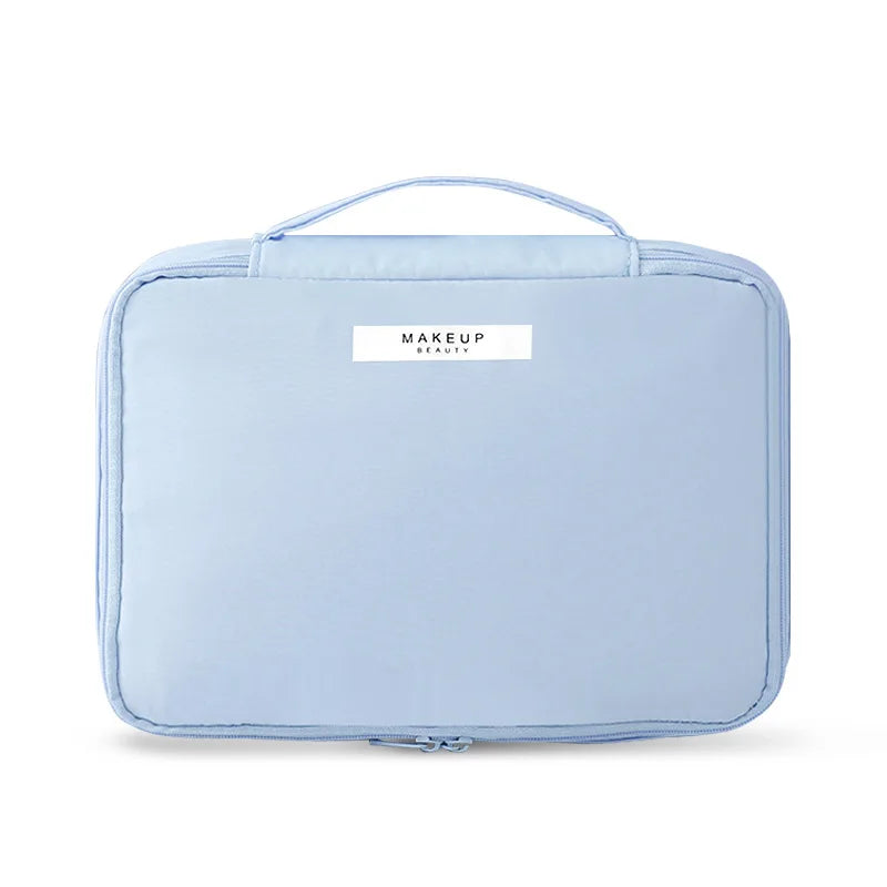 kosmetiktasche damen - Himmelblau - M
