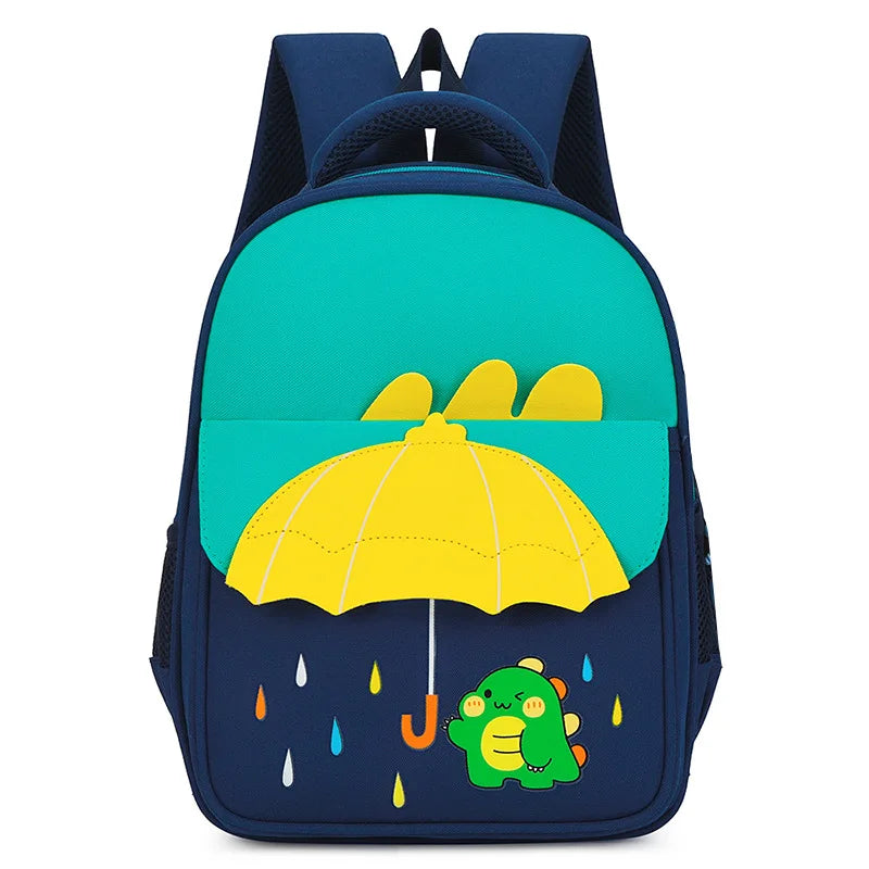 personalisierter rucksack kinder - Marineblau und Grün