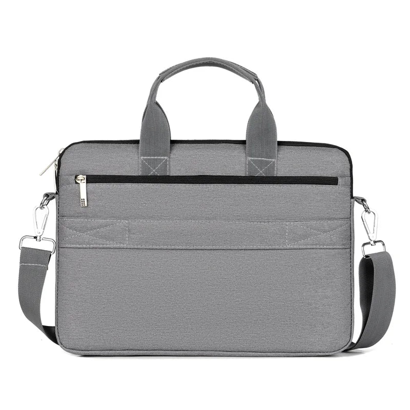 laptop tasche 15 zoll nahaufnahme reißverschluss - Grau