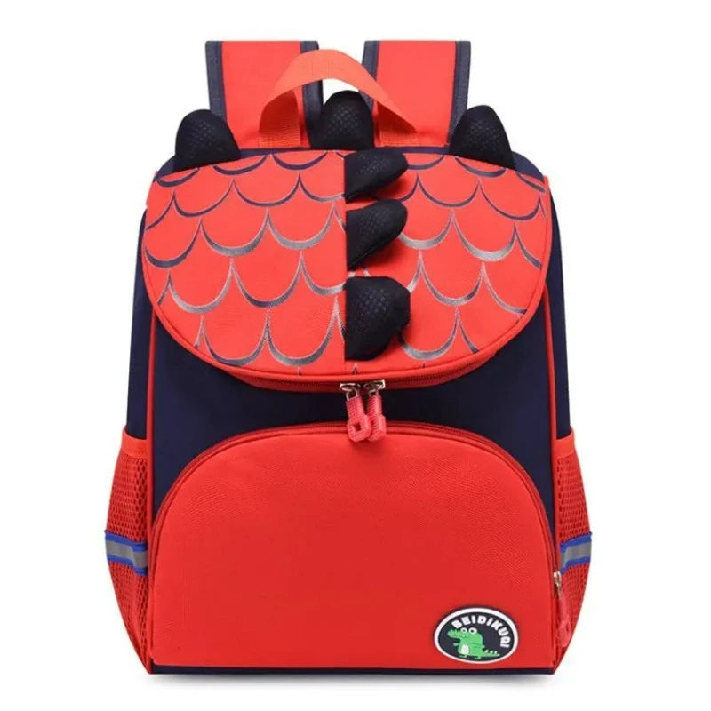 personalisierbarer rucksack kinder - Rot und Marineblau