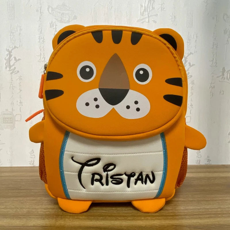 personalisierte kindertasche tiergesicht - Nashorn - Einhorn - Elefant - Löwe - Schwein - Tiger