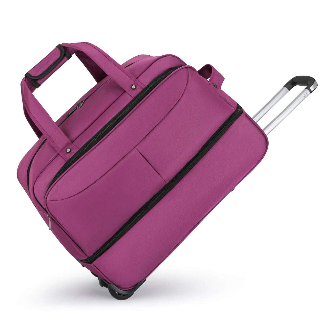 unisex reisetasche mit rollen - Rosa