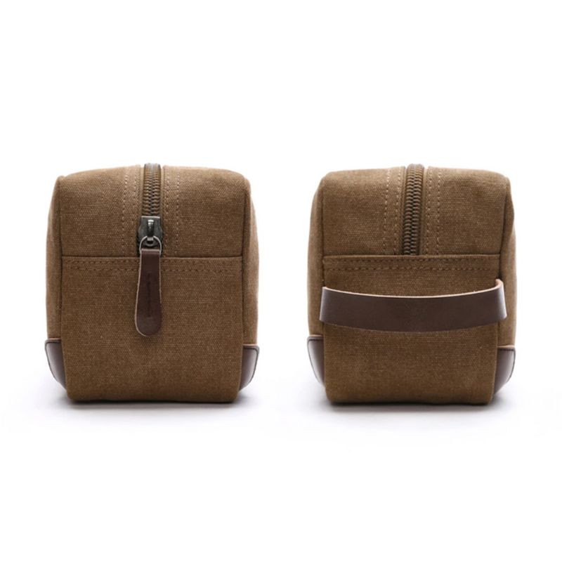 kulturtasche herr reise - Blau - Grau - Khaki - Schwarz