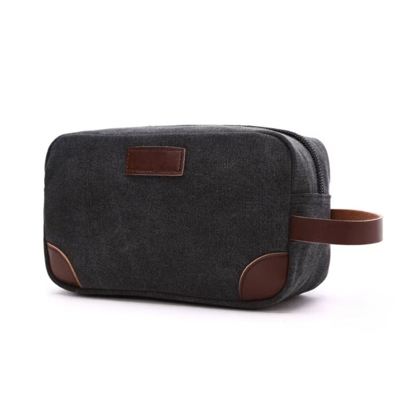 kosmetiktasche mann - Schwarz