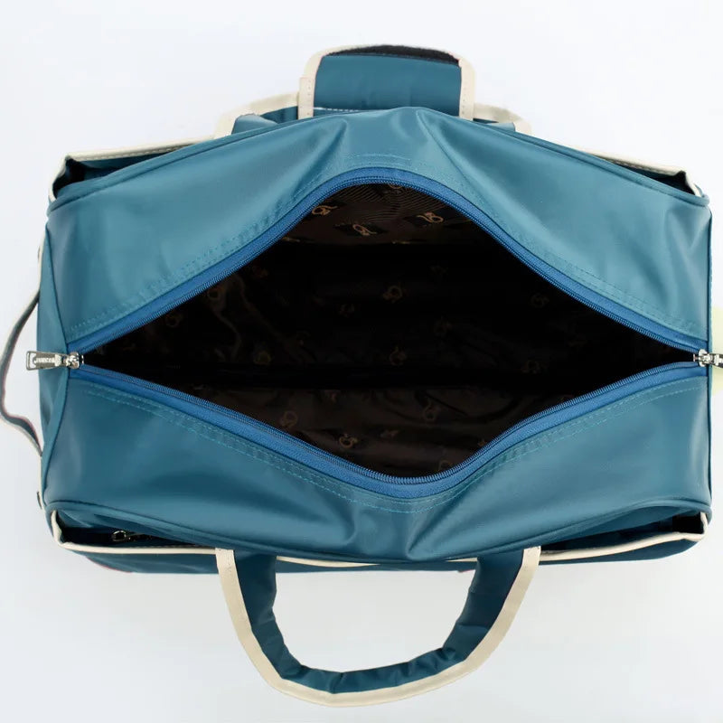 reisetasche mit rollen offenes fach - Rosa - Violett - Blau - Schwarz - Orange - Braun