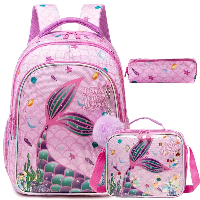 kinderrucksack ab 6 jahren - Meerjungfrau Motiv 1