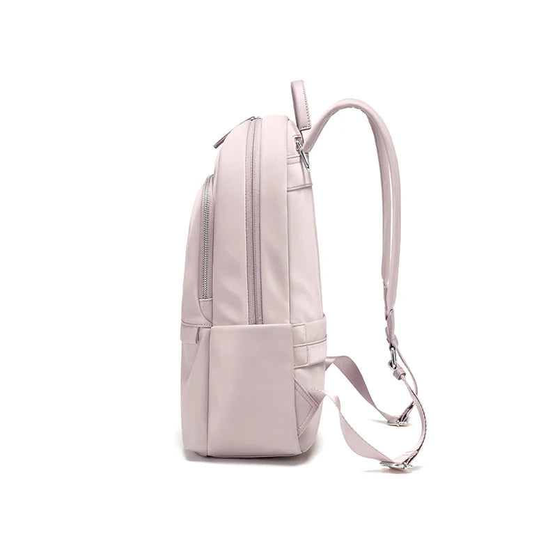 laptop-rucksack 15 zoll seitenansicht - Beige - Schwarz - Rosa