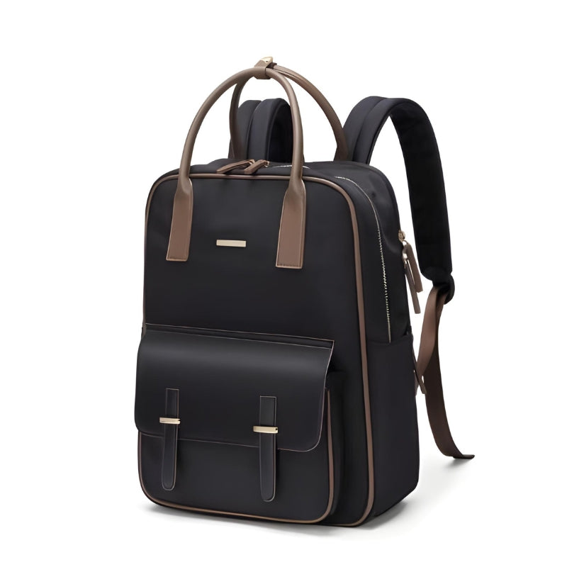 schicker laptop-rucksack für frauen - Schwarz