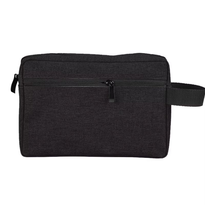 kulturtasche personalisierbar - Schwarz