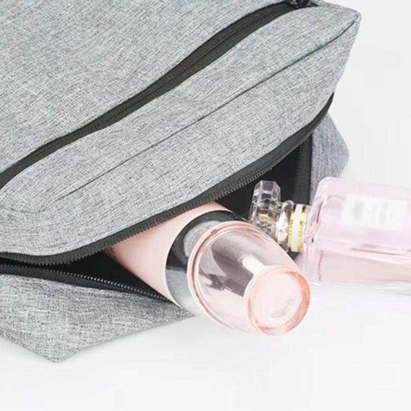 kulturtasche personalisiert name - Schwarz - Grau - Blau