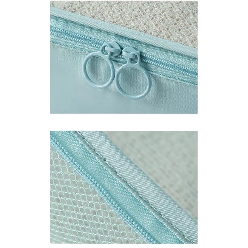 gepäckorganisator mit reißverschluss - Türkis - Marineblau - Hellblau - Beige - Schwarz - Grau - Rosa
