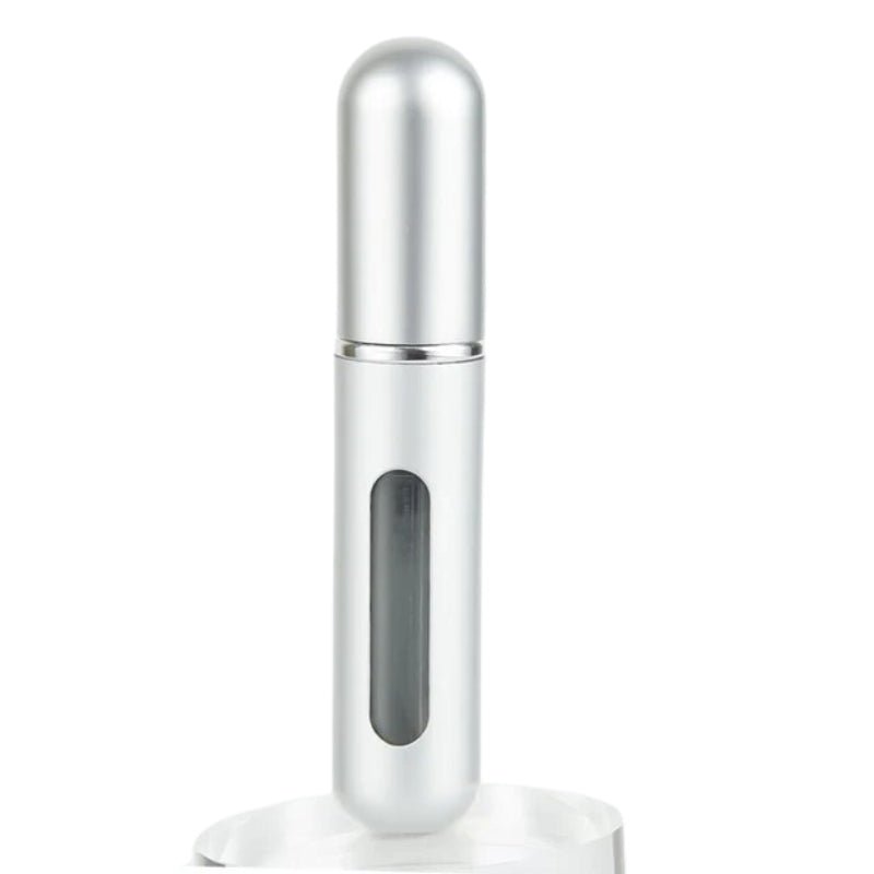 parfümzerstäuber für männer leer - Glänzendes Silber - 8ml