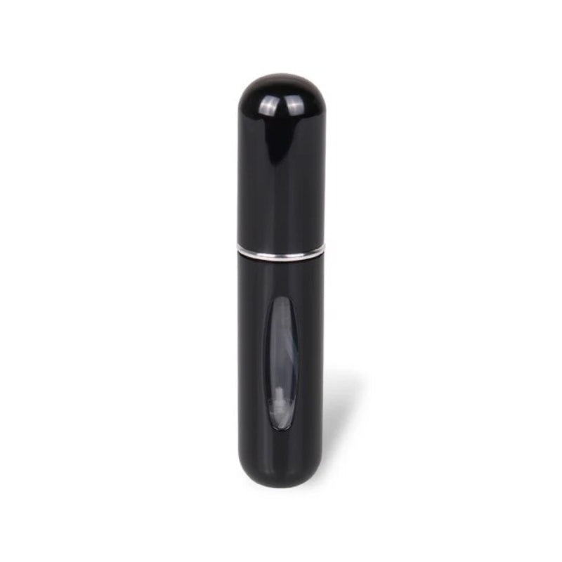 wiederaufladbarer reiseparfümzerstäuber - Glänzendes Schwarz - 5ml