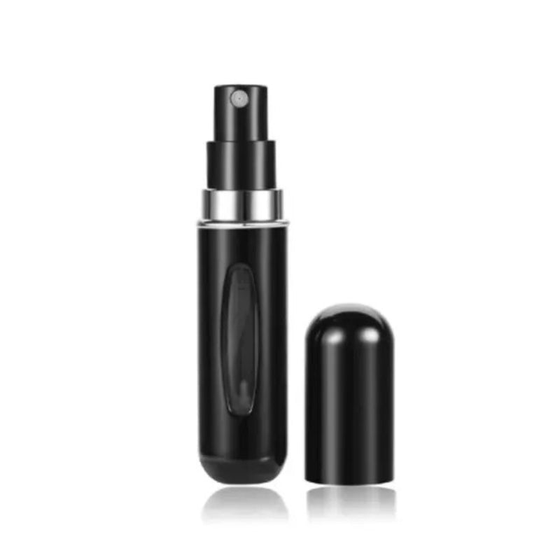 wiederaufladbarer parfumzerstäuber - Mattschwarz - 5ml