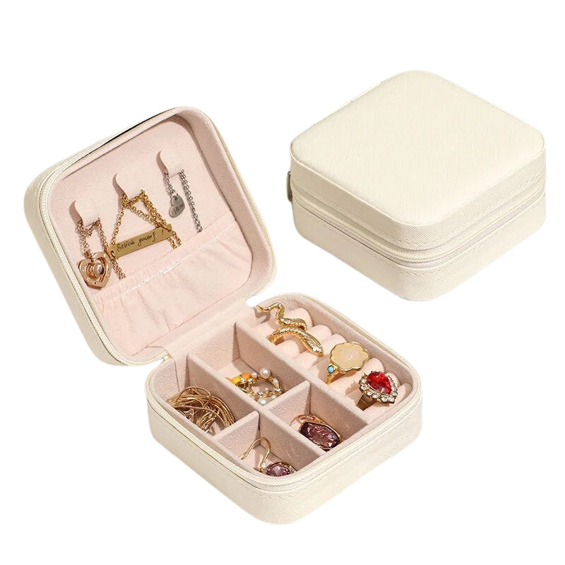 reise-schmuckbox - Weiß