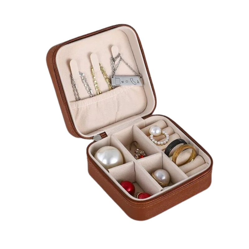 reise-schmuckbox - Braun