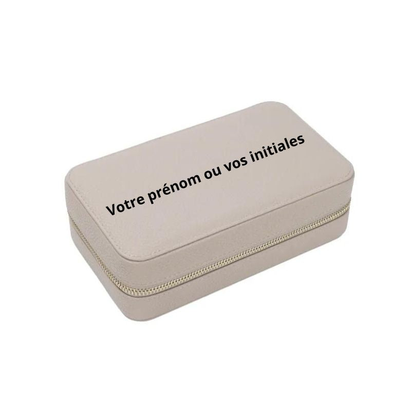 reiseschmuckbox - Beige