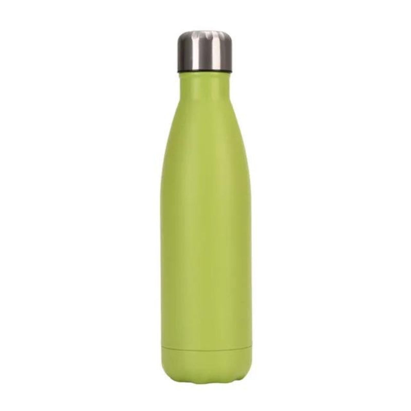 isothermische edelstahlflasche 500ml - Grün