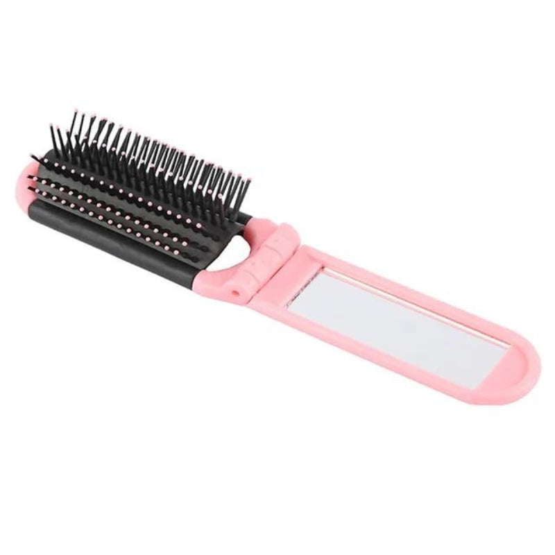 bürste und vintage spiegel - Rosa