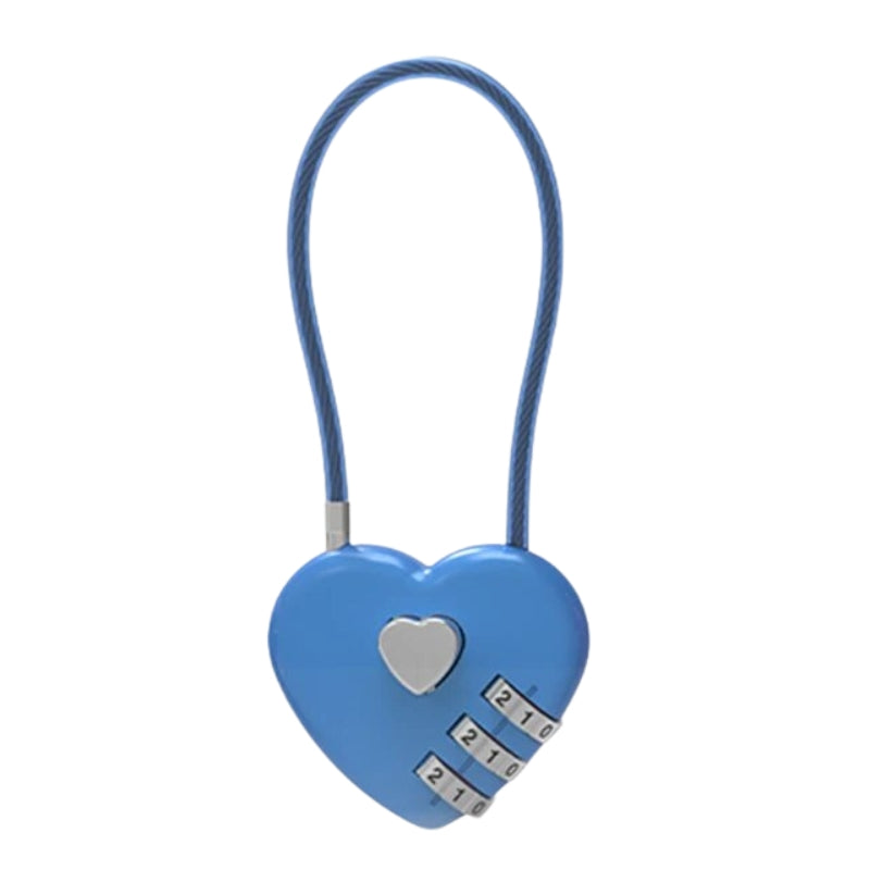 kofferschloss mit code - Blau