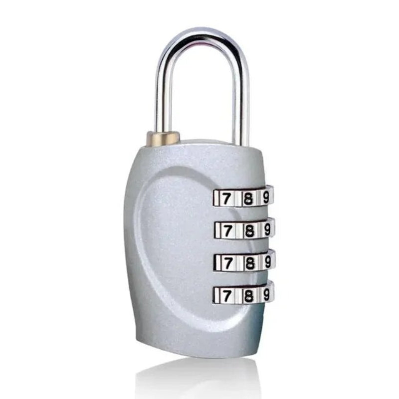 schloss mit code für gepäck - Grau - Modell 1