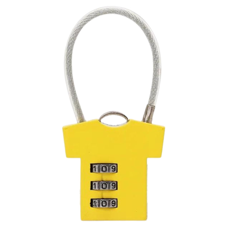 koffer schloss mit code - Gelb