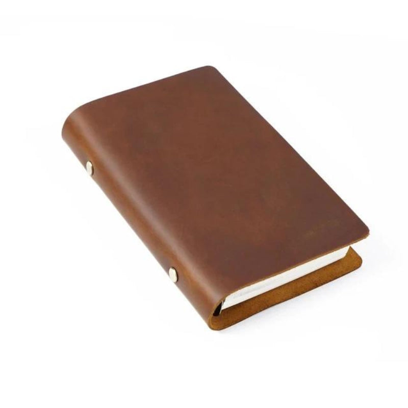 notizbuch leder einband - Braun