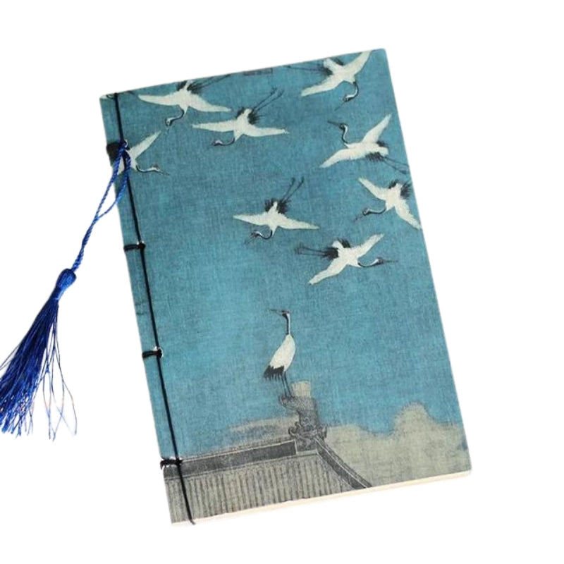 notizbuch japanischer stil - Vogelmotiv - Modell 6