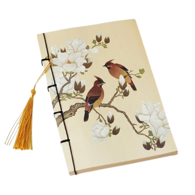 notizbuch japanisch - Vogelmotiv - Modell 5