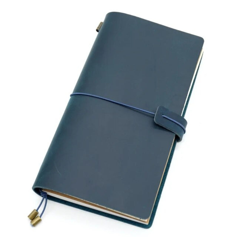 luxus notizbuch aus leder - Blau