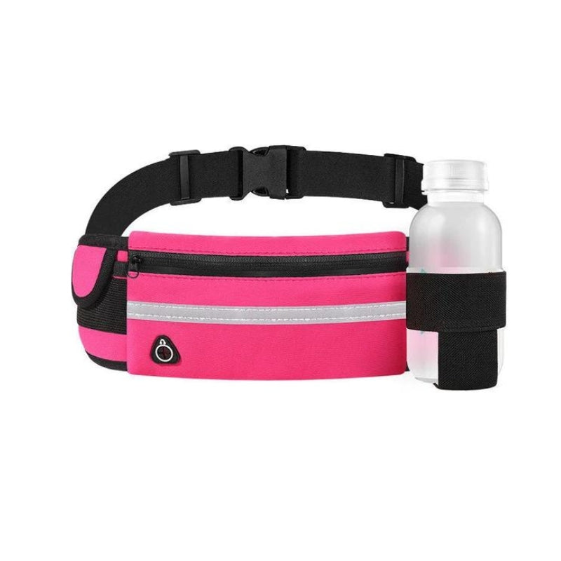 reise gürtel mit mehreren taschen - Rosa