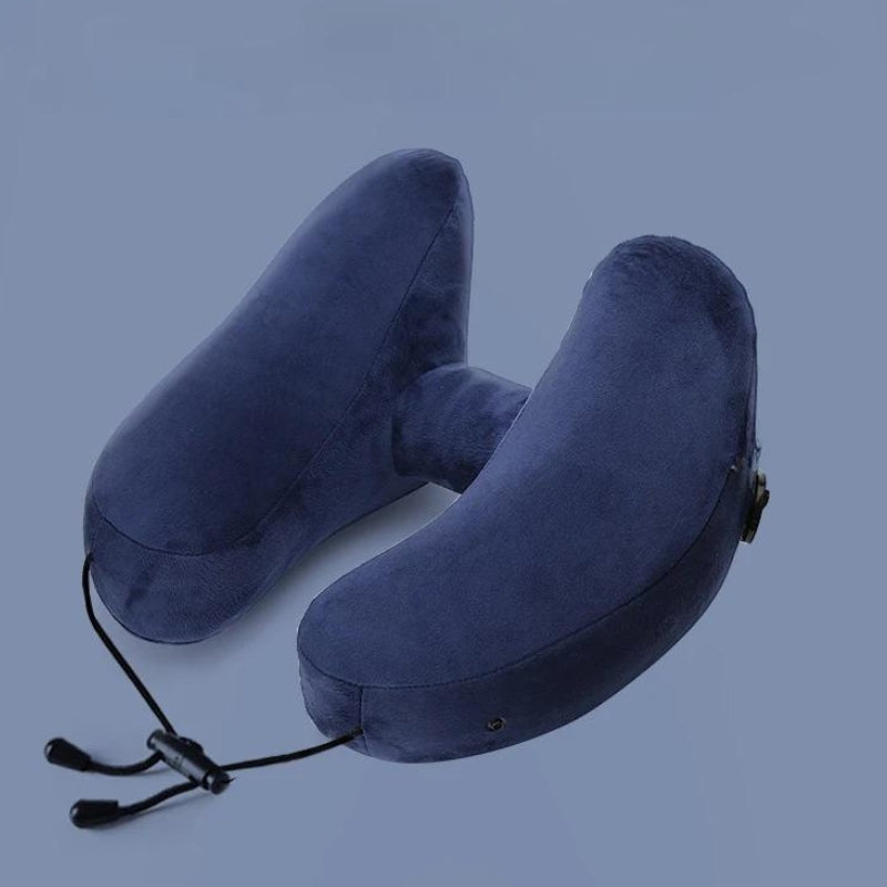 nacken kissen reise flugzeug - Blau