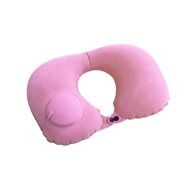 aufblasbares kissen nacken - Rosa
