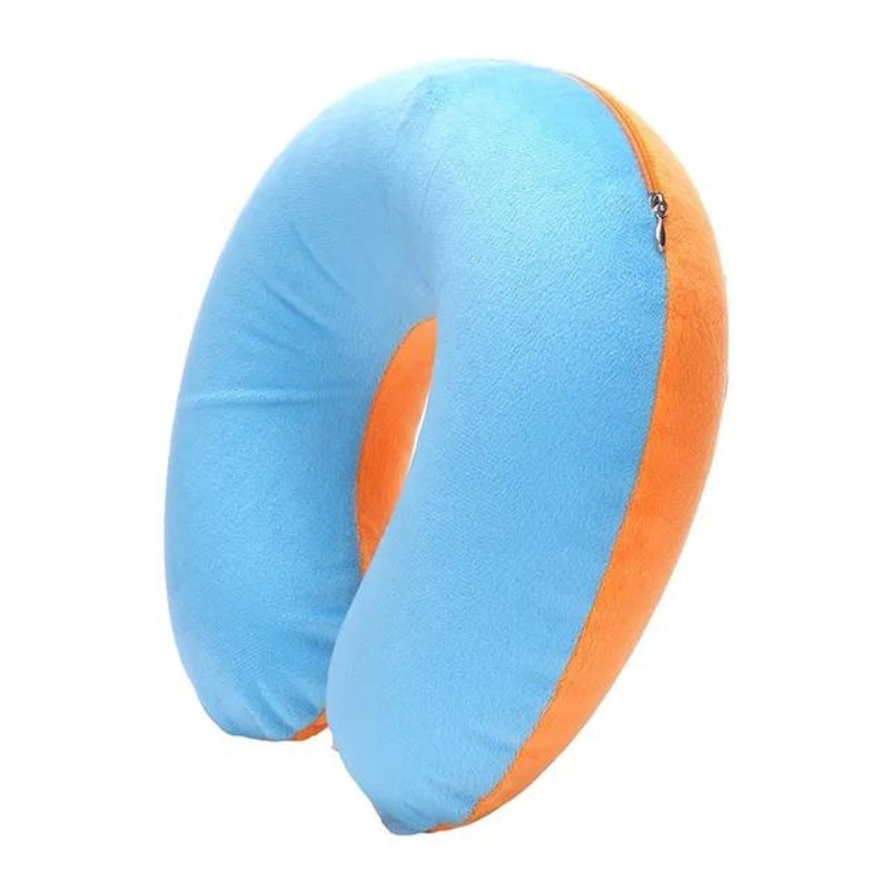 aufblasbares kissen reise - Blau und Orange