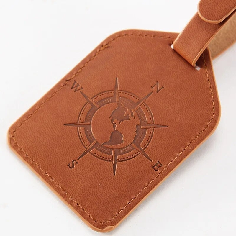 gepäckanhänger - Grün - Schwarz - Camel - Dunkelbraun - Blau