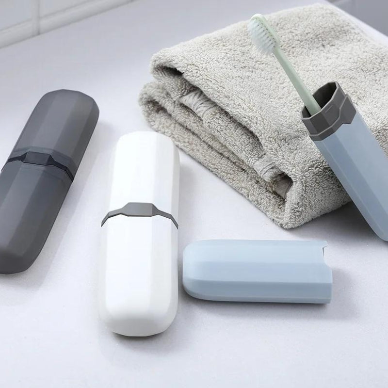 box für zahnbürsten - Transparent - Weiß - Blau - Schwarz