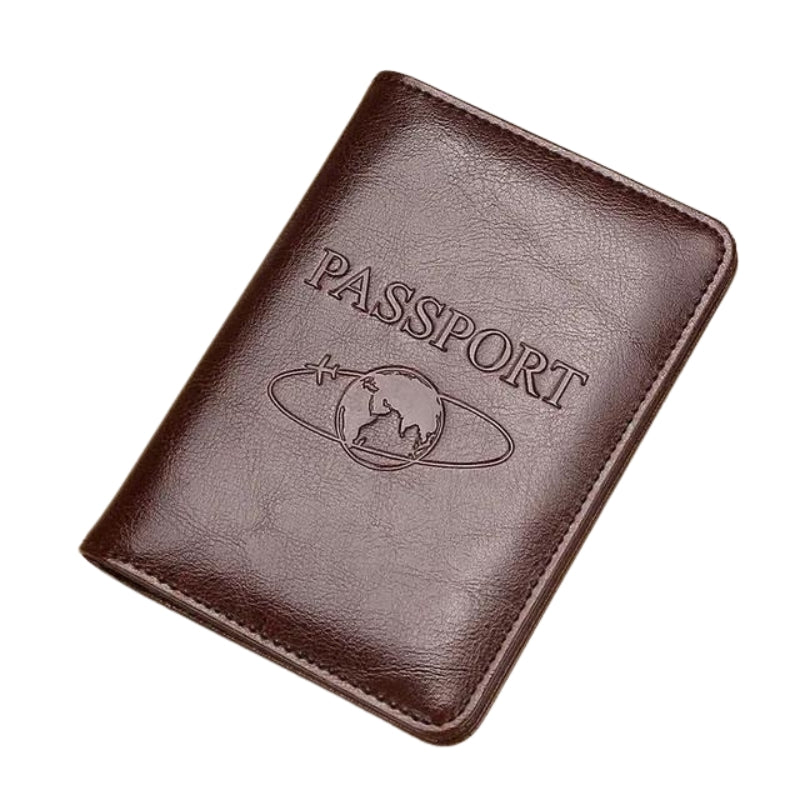 reisepass etui mann - Braun