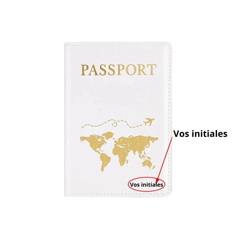 pass etui zum personalisieren - Weiß