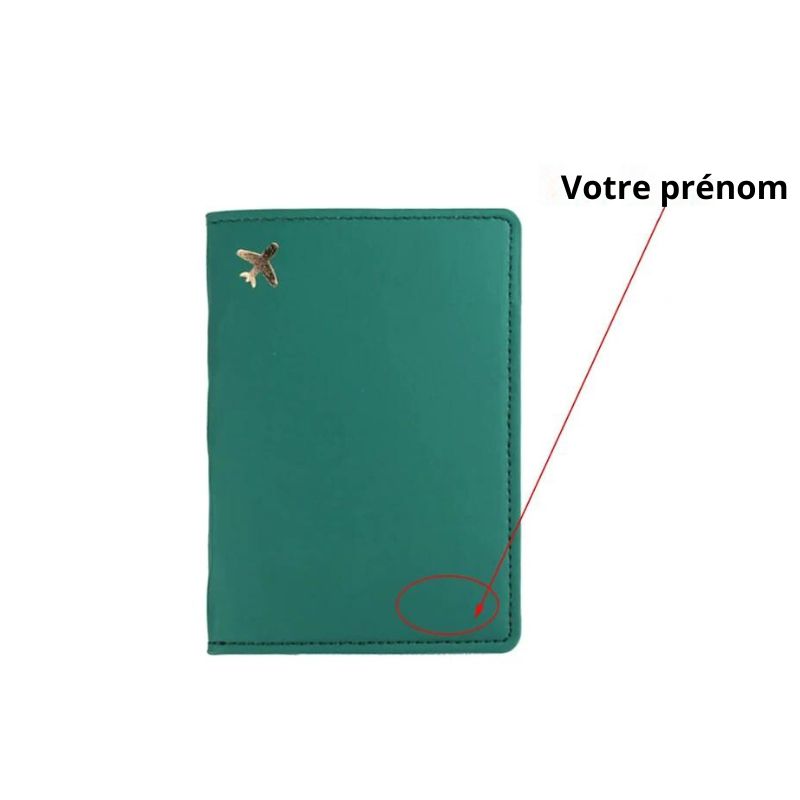 pass etui zum personalisieren - Grün
