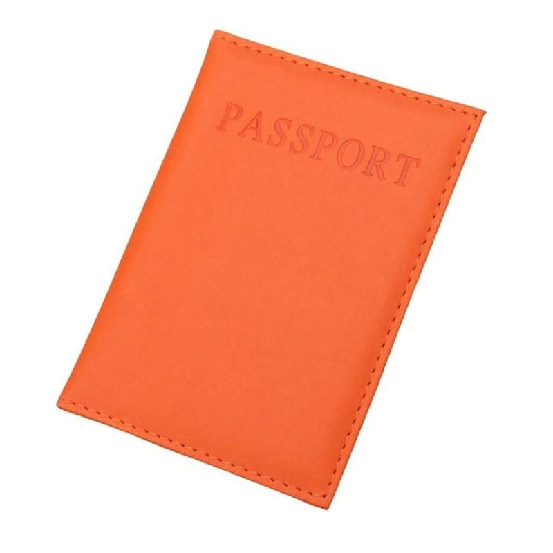originelle reisepasshülle - Orange