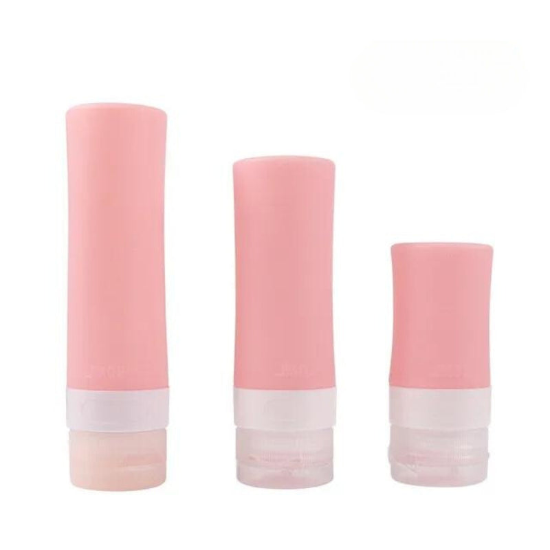 flexible reiseflasche - Rosa 1