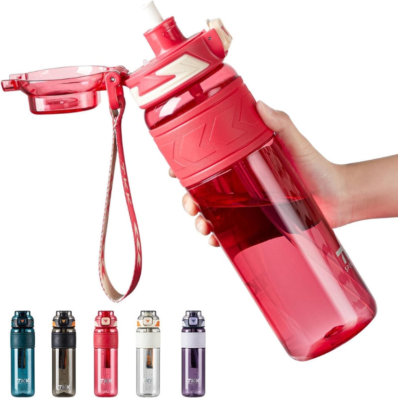 flasche mit strohhalm - Schwarz - Grün - Violett - Rosa - Weiß