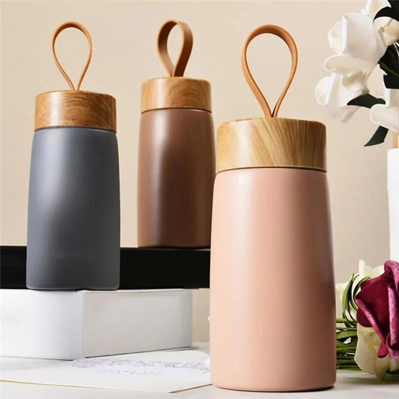 thermosflasche flugzeug - Braun - Rosa - Grün - Grau