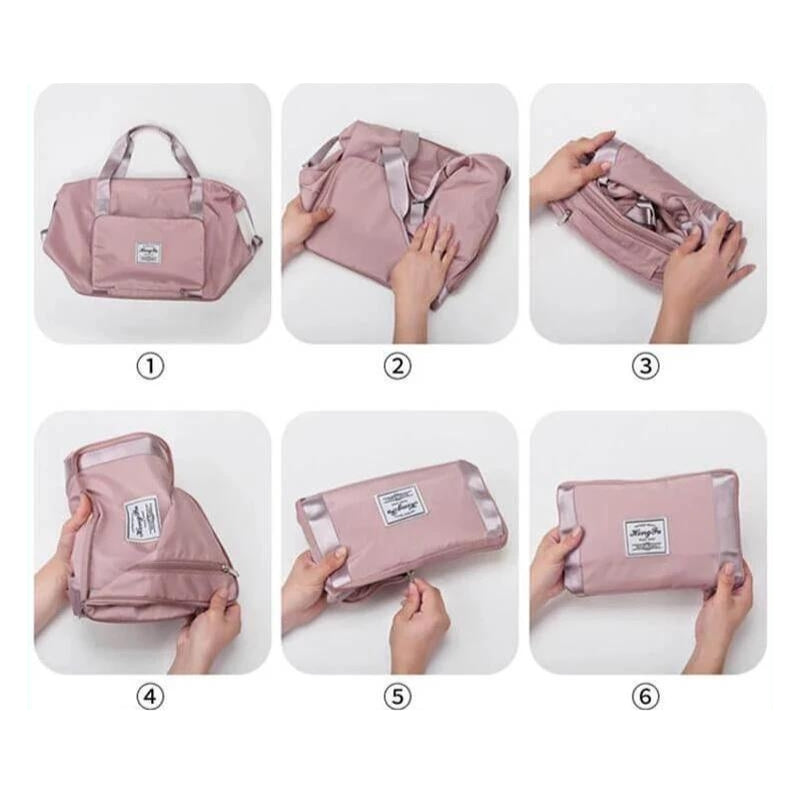 große damen reisetasche - Schwarz - Blau - Grau - Grün - Hellrosa - Violett 1 - Violett 2 - Rosa