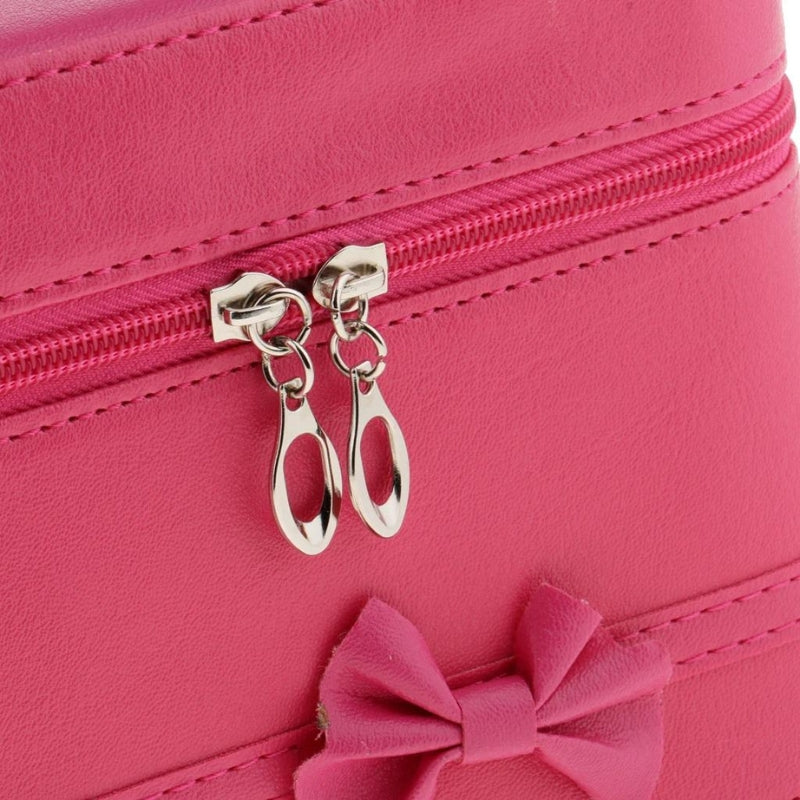 kosmetik koffer für frauen - Fuchsia - Schwarz - Blau - Rosa - Rot