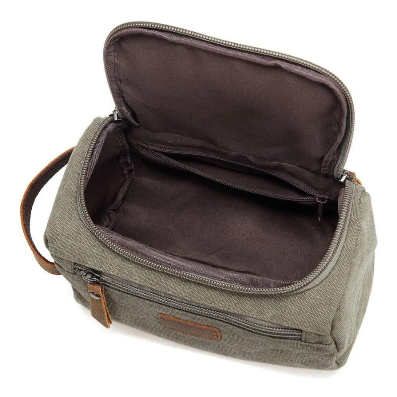 kulturtasche herr große fassungsvermögen - Blau - Schwarz - Grau - Braun